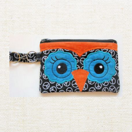 Owl Wristlet 5x7 Size - Image 3