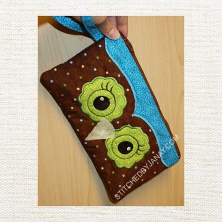 Owl Wristlet 6x10 - Image 2