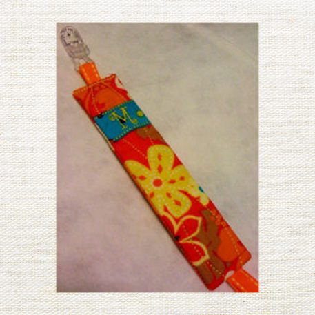 Monogram Pacifier Clips - Image 2