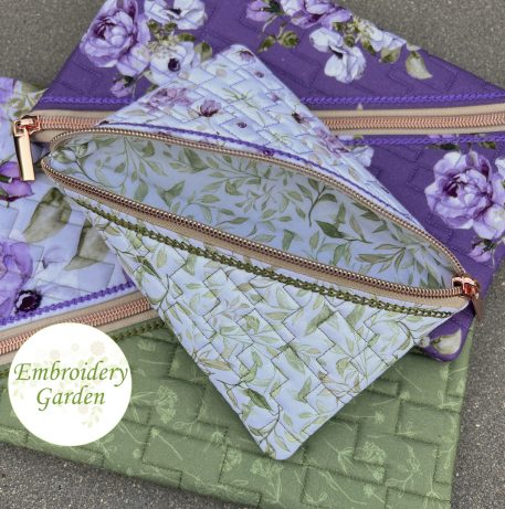 Diagonal Chic Zipper Bags - Image 2