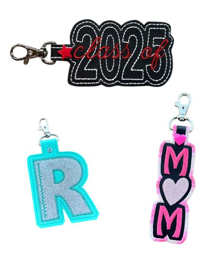 In the Hoop Designer Tutorial Custom Keychains