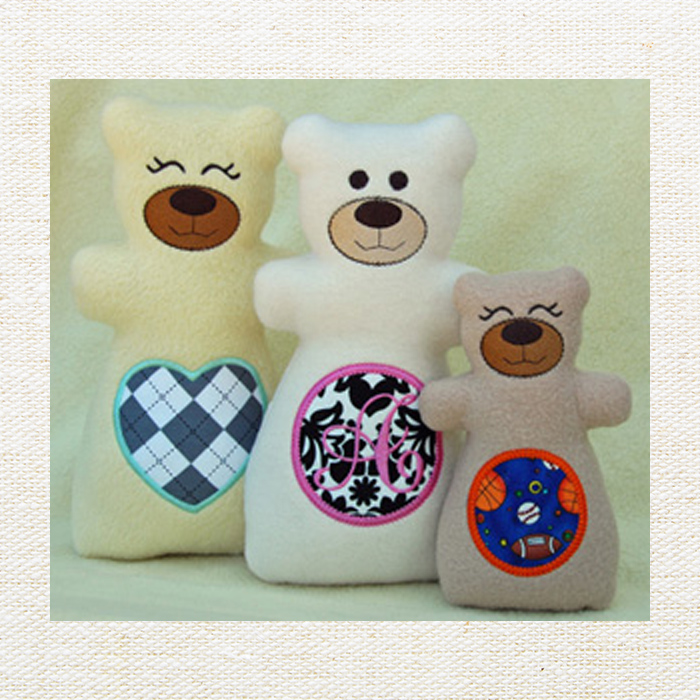Bear Softies | Embroidery Garden