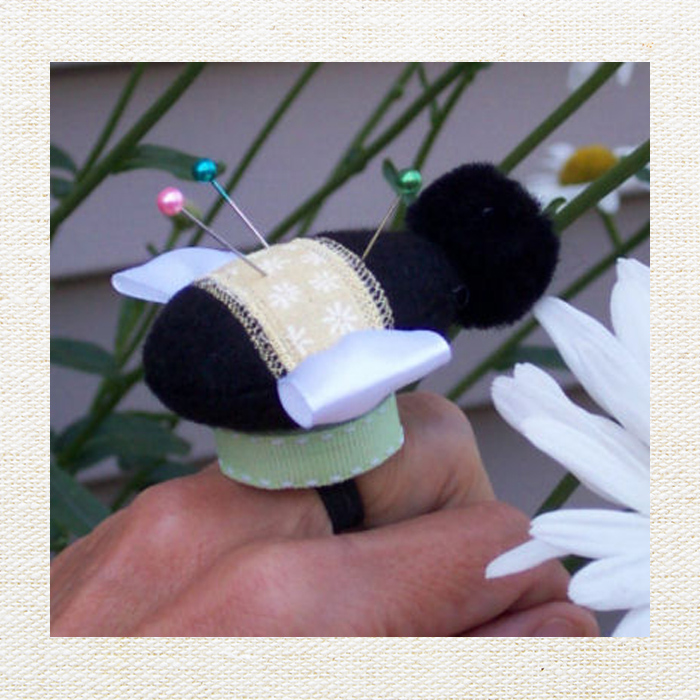 Wrist Pincushions  Embroidery Garden