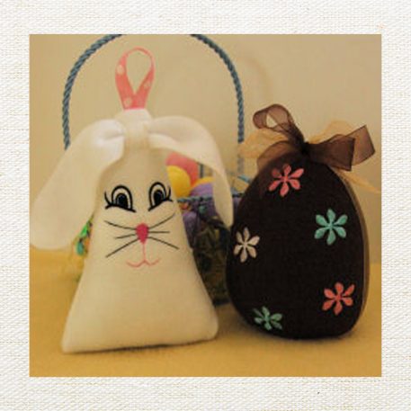 Bunny & Egg Softies Set - Image 4