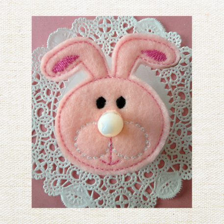 Bunny Flameless Tealight Pin