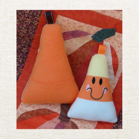 Candy Corn Softies & Applique Set - Image 3