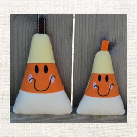 Candy Corn Softies & Applique Set - Image 2