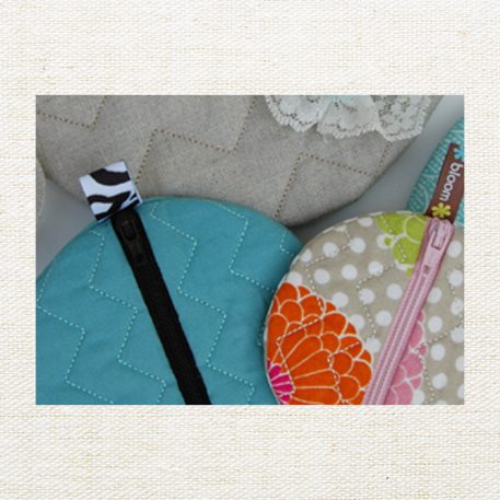 Chevron Circle Pouches Set - Image 2