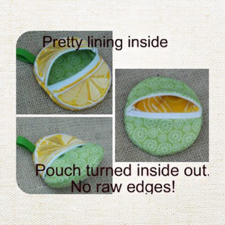 Citrus Coin Pouch - Image 7