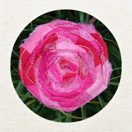 Frayed & Layered Flowers Set 3 - Image 2
