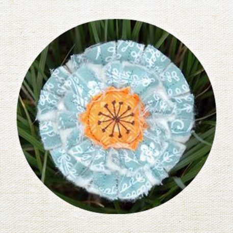 Frayed & Layered Flowers Set 3 - Image 6