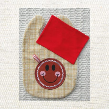 Gingerbread & Present w/Face Cloths - Image 4