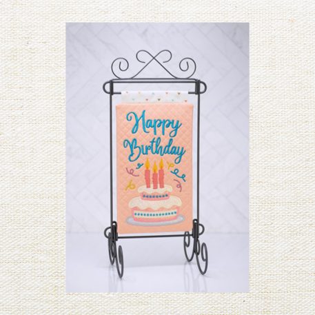 Happy Birthday Mylar Mini Quilt Virtual Class