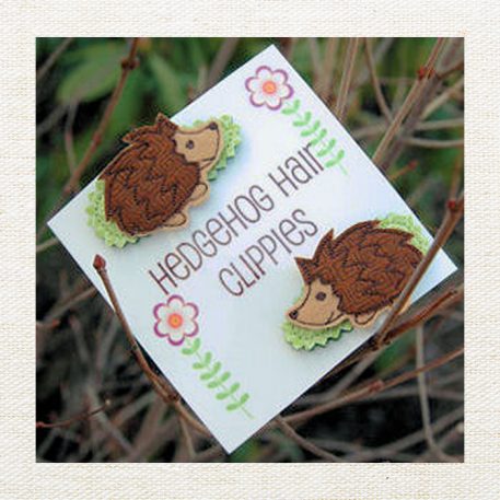 Hedgehog Hair Clips - Image 3
