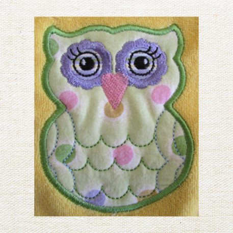 Owl  Appliques Set - Image 3