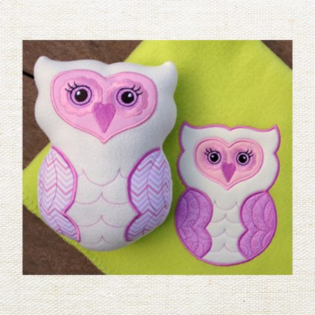 Owl  Appliques Set - Image 5