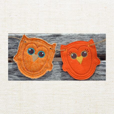 Owl Family Garland - Image 2