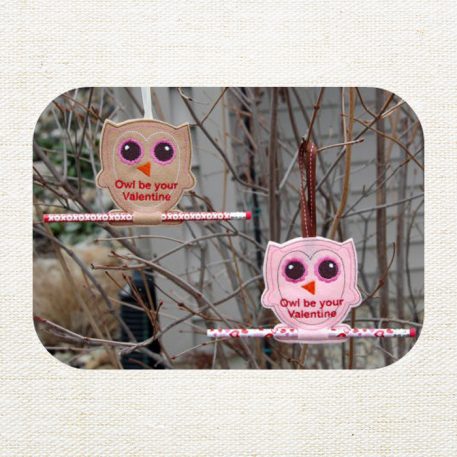 Owl Valentine Pencil Holder - Image 2