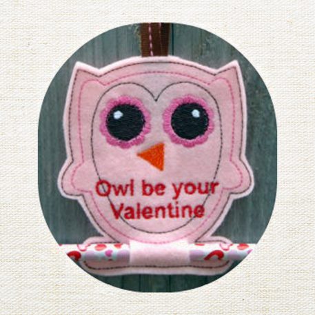 Owl Valentine Pencil Holder - Image 3
