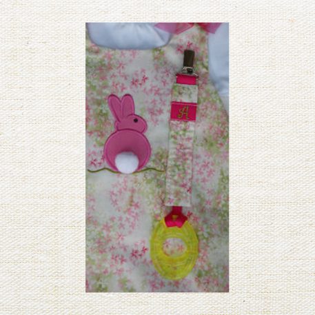 Monogram Pacifier Clips - Image 6