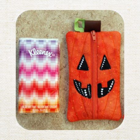 Pumpkin & Jack O' Lantern Tissue Holders - Image 4
