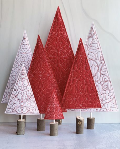 Quilted Christmas Trees