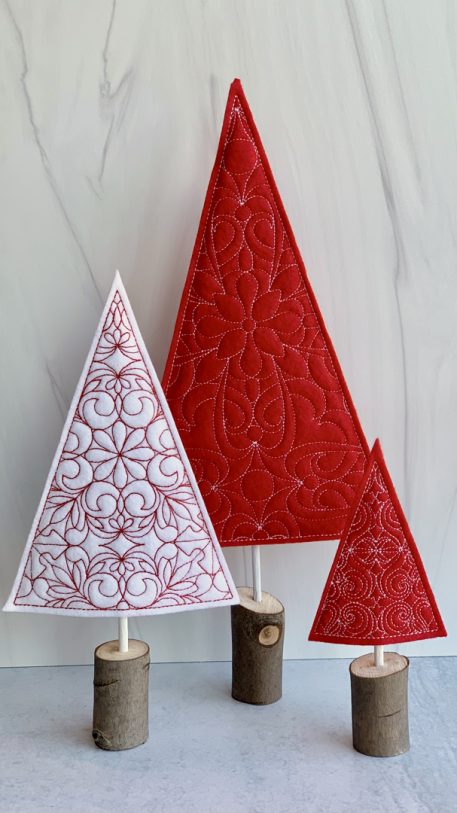 Quilted Christmas Trees - Image 2