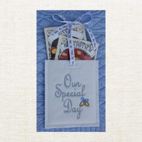 Ribbon Slider Gift Card / Seed Packet Holders - Image 10