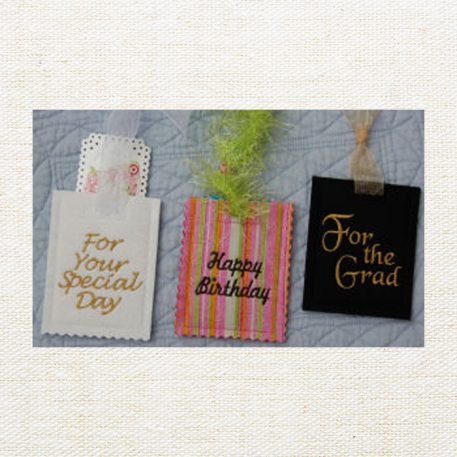 Ribbon Slider Gift Card / Seed Packet Holders - Image 2