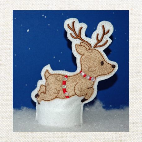 Santa Sleigh & Reindeer Flameless Tealight Covers - Image 5