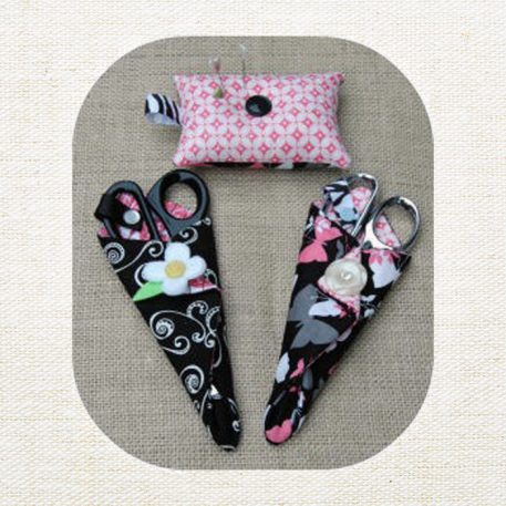 Scissor Holders & Pincushions Set - Image 4