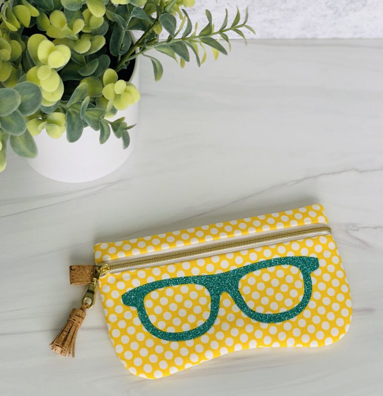 In the Hoop Sunglasses Case Embroidery Garden