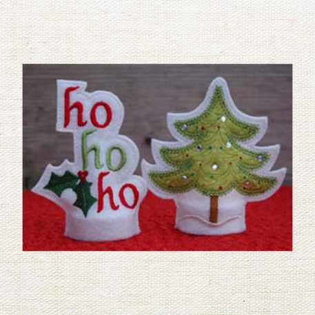 Christmas Train Flameless Tealight Covers Set - Image 3