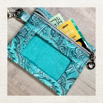 Zippered Coin Case