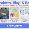 Embroidery Vinyl & Beyond Video Course