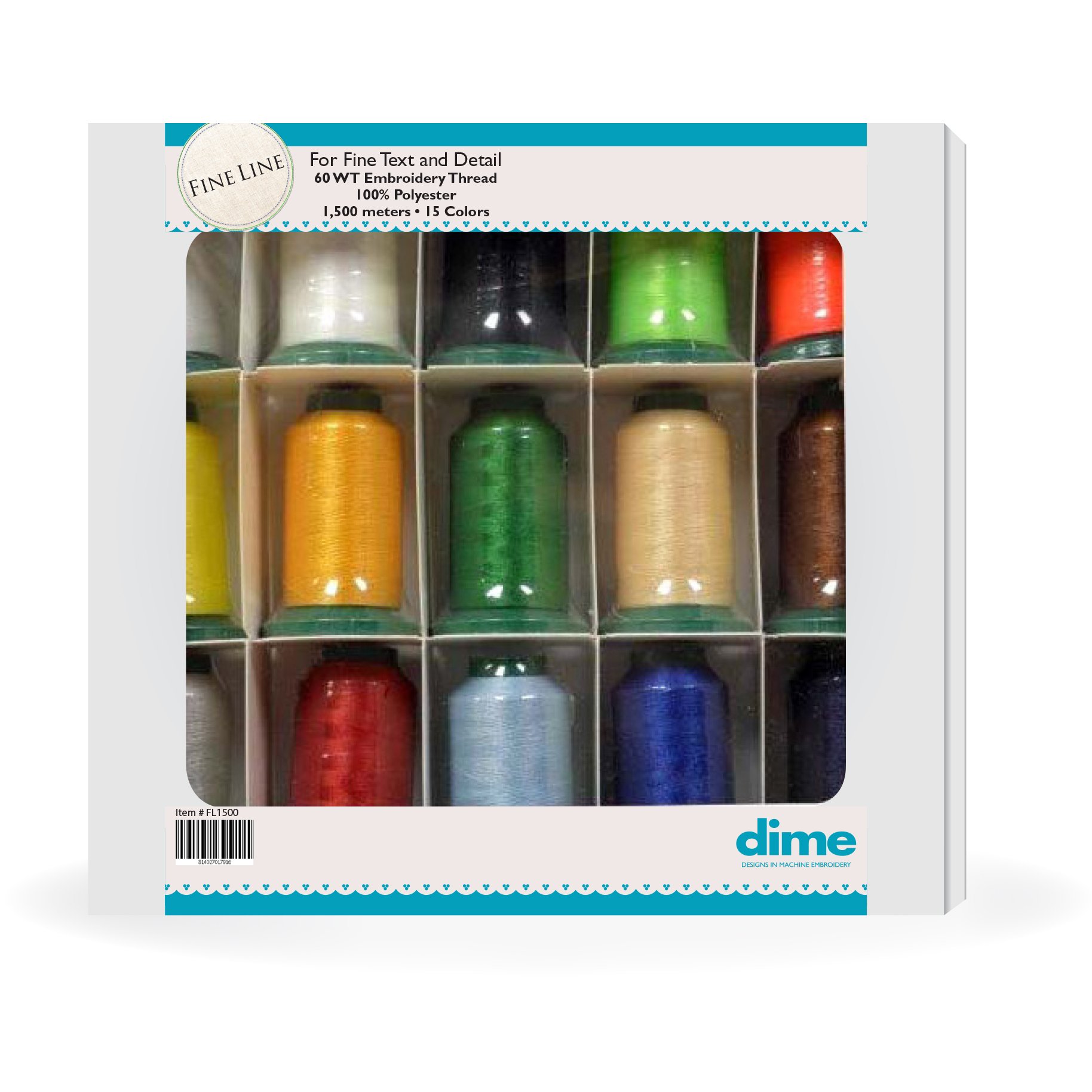 Fine Line 15 Spool Thread Kit