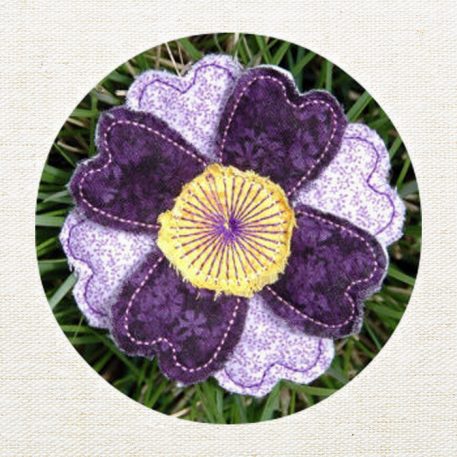Frayed & Layered Flowers Set 2 - Image 7