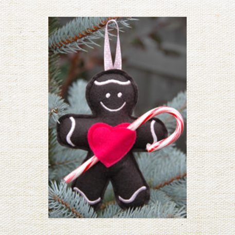 Gingerbread Candy Cane Holder - Image 3