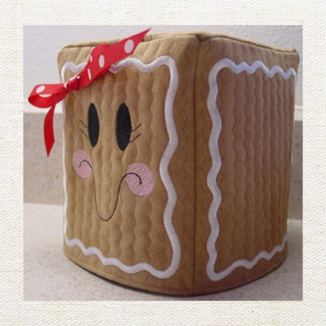 Gingerbread Tissue Box Cover - Image 2