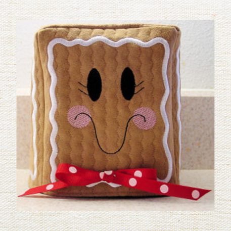 Gingerbread Tissue Box Cover - Image 3