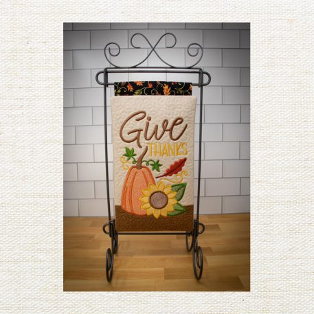 Give Thanks Mylar Mini Quilt Virtual Class
