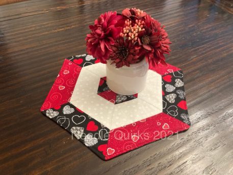 Small Hexagon Table Topper Virtual Class
