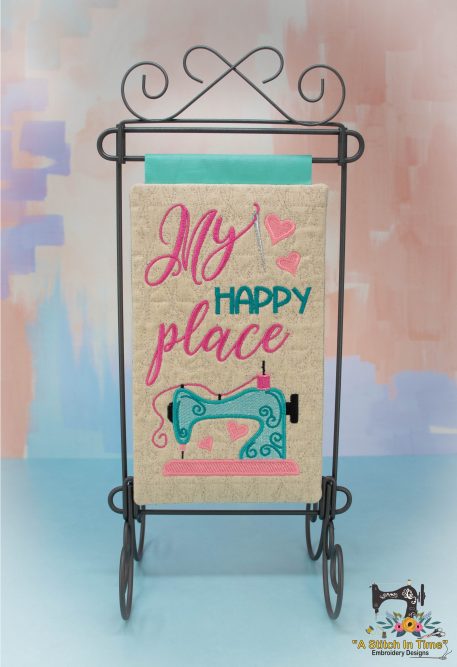 Happy Place Mylar Mini Quilt Virtual Class