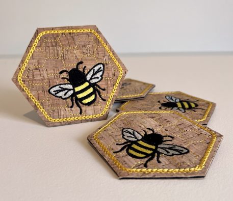 Hexy Bee Coaster
