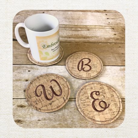 Cork Coasters Set 1