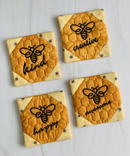 Bee Coaster Set