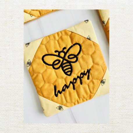 Bee Coaster Set Virtual Class - Image 2
