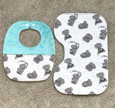 In the Hoop Bib and Burp Cloth - Image 2