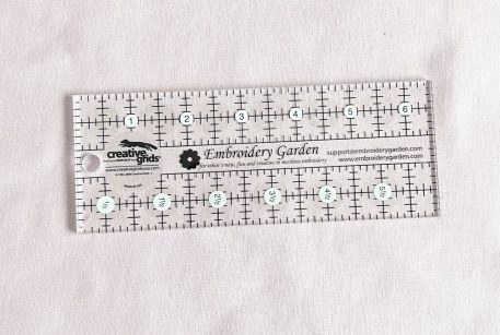 Acrylic Embroidery Garden Ruler