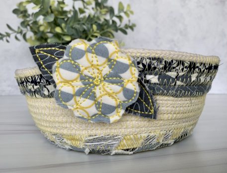 Fabric Wrapped Clothesline Bowl Virtual Class - Image 4